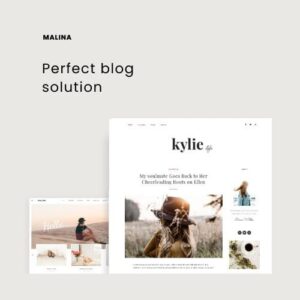 Malina - Personal WordPress Blog Theme