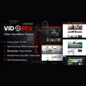 VidoRev - Video WordPress Theme