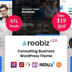 Reobiz – Consulting Business WordPress Theme